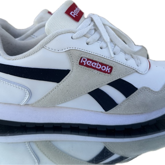 Reebok Kids White and Black Sneakers - Picture 1 of 8